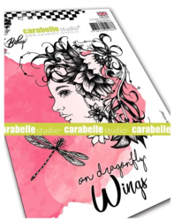 Carabelle Studio leimasin Dragonfly Wings