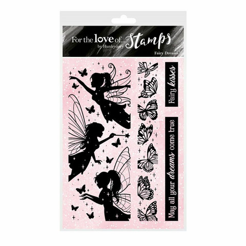Hunkydory leimasinsetti Moonlight Fairies, Fairy Dreams