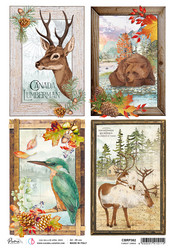 Ciao Bella riisipaperi Forest Cards
