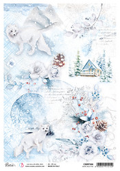 Ciao Bella riisipaperi White Wild Fox