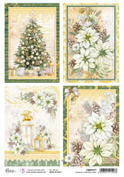 Ciao Bella riisipaperi Sparkling Christmas Cards