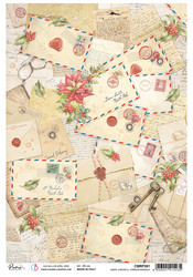 Ciao Bella riisipaperi Santa Cheerful Correspondence