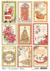 Ciao Bella riisipaperi Holiday Greetings Cards