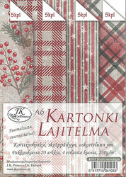 Kartonkilajitelma Joulu nostalgia, A6