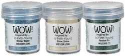 Wow! Embossing Powders -kohojauhesetti Winter Wonderland
