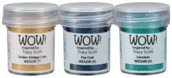 Wow! Embossing Powders -kohojauhesetti Indulgence
