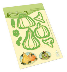 Leane Creatief stanssi Autumn Pumpkins
