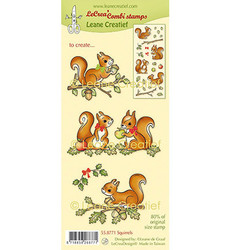 Leane Creatief leimasin Squirrels