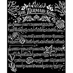 Stamperia sapluuna Songs of the Seas, The Mermaid Song, 20 x 25 cm