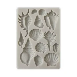 Stamperia Songs of the Seas -muotti Shells