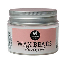 Studio Light Wax Beads -vaha, sävy helmiäisvalkoinen