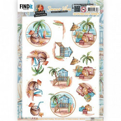 Yvonne Creations Summer Vibes 3D-kuvat Beach