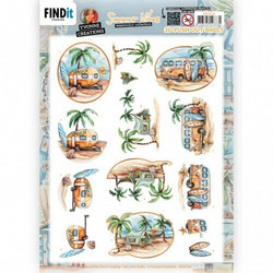 Yvonne Creations Summer Vibes 3D-kuvat Camping