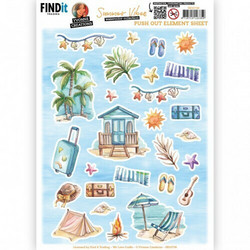 Yvonne Creations Summer Vibes korttikuvat Small Elements B