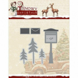 Amy Design Snowy Christmas stanssi You’ve got Mail
