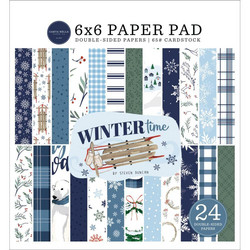 Carta Bella Winter Time -paperipakkaus, 6