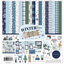 Carta Bella Winter Time -paperipakkaus, 12