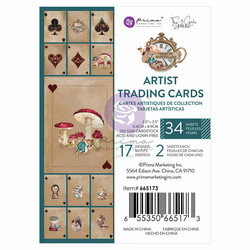 Prima Lost In Wonderland ATC Cards, 2.5