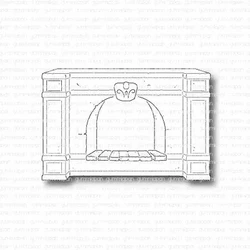 Gummiapan stanssi Fireplace