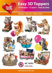 Valmiiksi leikattuja 3D kuvia, Cute Cats