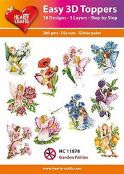 Valmiiksi leikattuja 3D kuvia, Garden Fairies