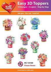 Valmiiksi leikattuja 3D kuvia, Flower Boxes