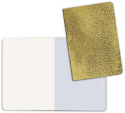 Stamperia Notebook Stone Paper -vihko, kulta