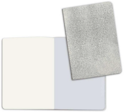 Stamperia Notebook Stone Paper -vihko, hopea