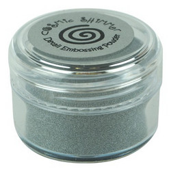Cosmic Shimmer Detail Embossing Powder -kohojauhe, sävy Silver Shine