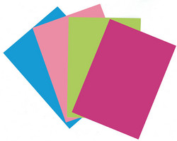 Värillinen paperi, lajitelma, A4, 40 arkkia