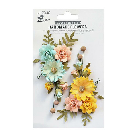 Little Birdie Fairy Rosa paperikukat Sunshine And Lemonade