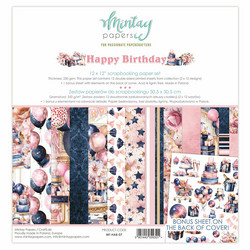 Mintay paperipakkaus Happy Birthday, 12” x 12”