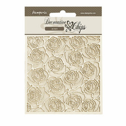Stamperia Decorative Chips kuvioleike Romance Forever, Pattern