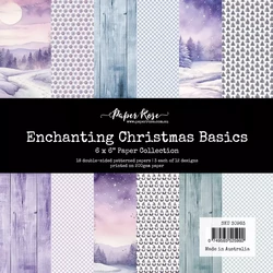 Paper Rose Studio paperipakkaus Enchanting Christmas Basics, 6 