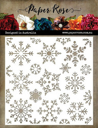 Paper Rose Studio sapluuna Snowflakes, 6