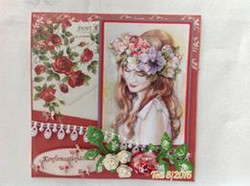 Pion Design To My Valentine skräppipaperi Love letters