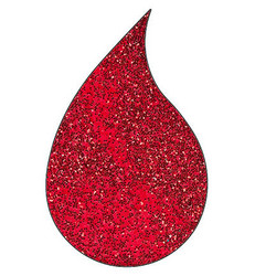 Wow! Embossing Glitters -kohojauhe, sävy Red Glitz, Regular (T)