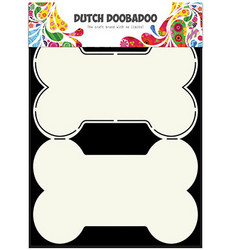 Dutch DooBaDoo sapluuna Card Art Dog bone luu