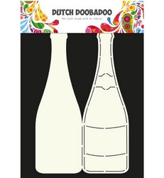 Dutch Doobadoo Champagne Bottle -sapluuna, shampanjapullo