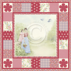 Pion Design Patchwork of Life skräppipaperi Being a mother