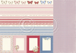 Pion Design Patchwork of Life skräppipaperi Borders