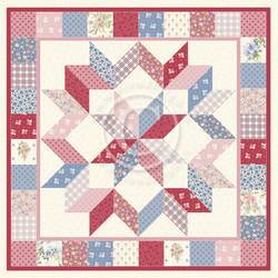 Pion Design Patchwork of Life skräppipaperi Family quilt