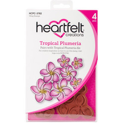 Heartfelt Creationsin Tropical Plumeria -leimasinsetti