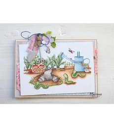 Marianne Design Hetty's Garden Animals -leimasinsetti