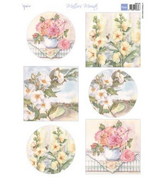 Marianne Design korttikuva-arkki Mattie's Roses