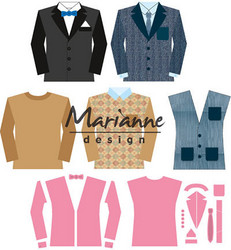Marianne Design Men's wardrobe -stanssisetti