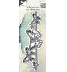 Joy! Crafts stanssi Butterfly Border