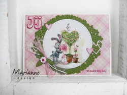 Marianne Design korttikuvat Bunny Love