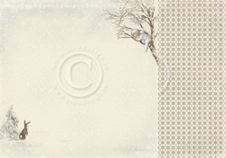 Pion Design Greetings from the North Pole skräppipaperi December Dreams