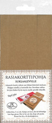 Rasiakorttipohja suklaalle, uusio, 5 kpl